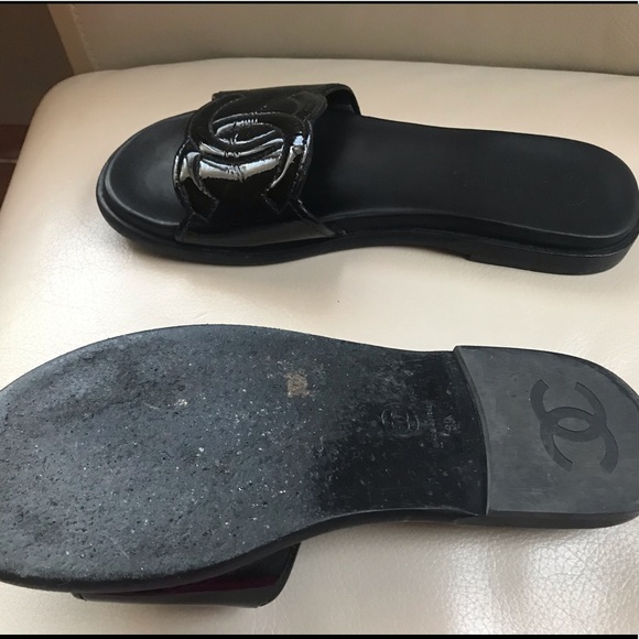 Authentic Chanel Slides - Picture 3 of 7